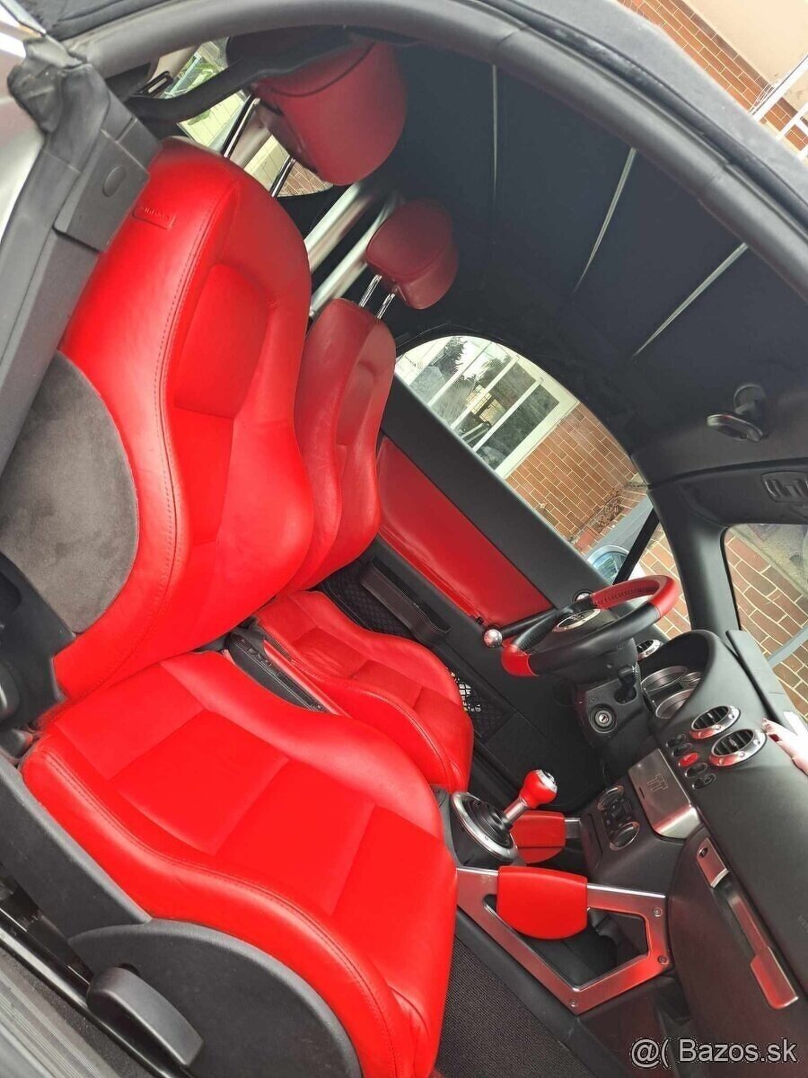 Vyhrievané kožené sedadlá AUDI TT roadster mk1 - 2