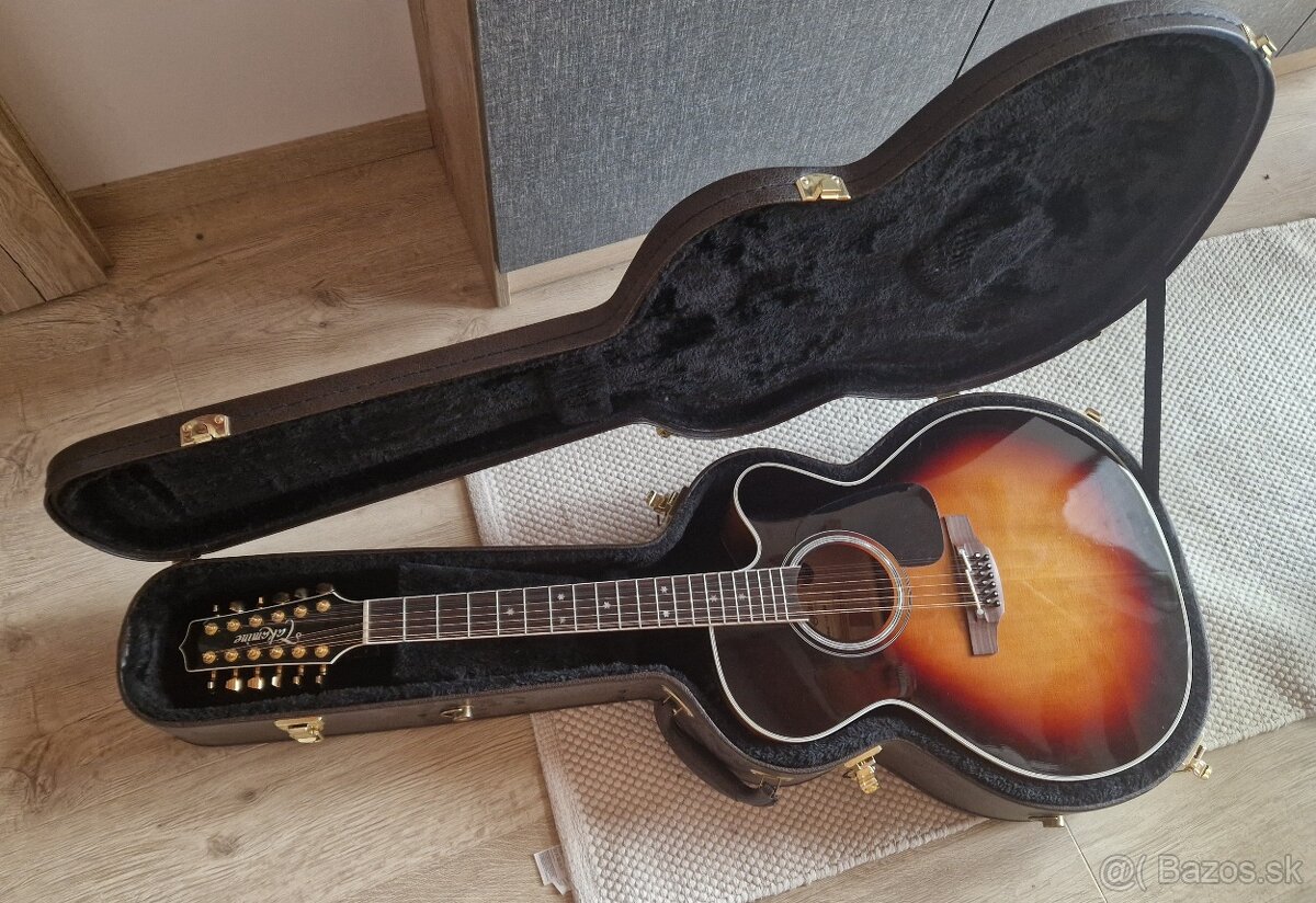 Elektroakustická 12 strunová gitara Takamine - 2
