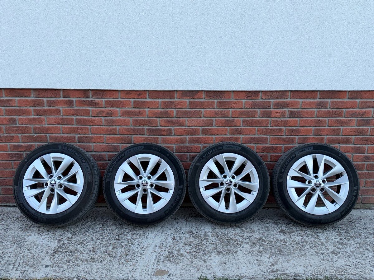 Škoda rotare 17 5x112 205/55 R1 - 2