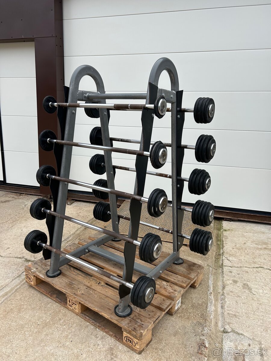 Pogumované obojručné činky - 2