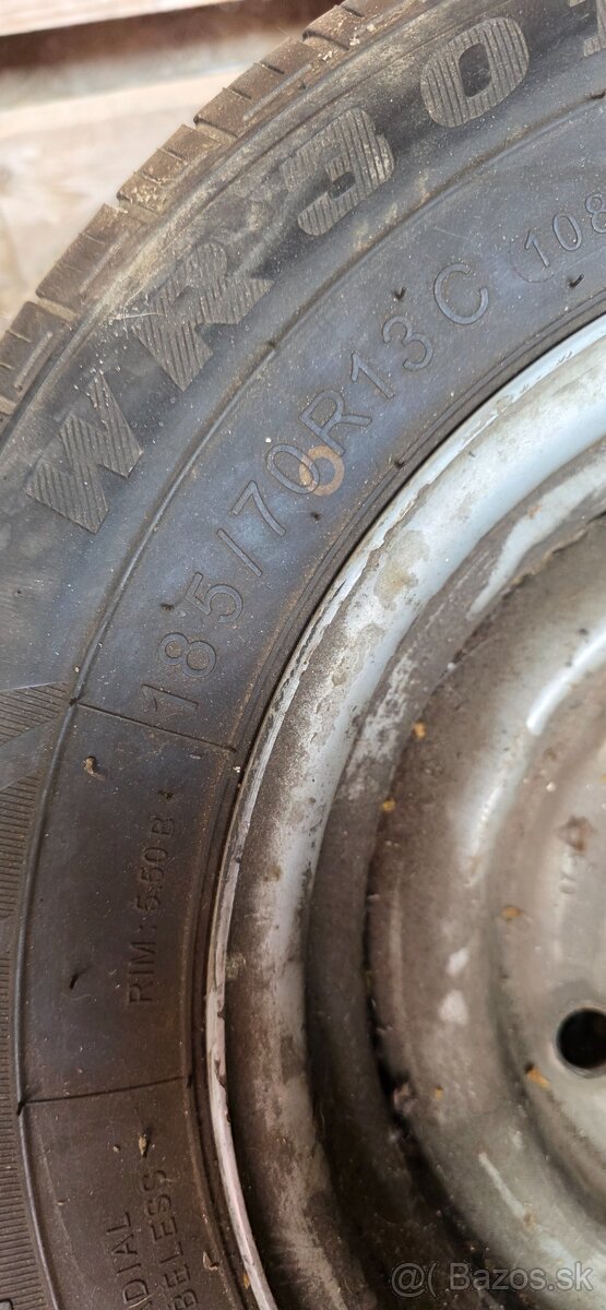 185/70R13C a disk prepravnik - 2