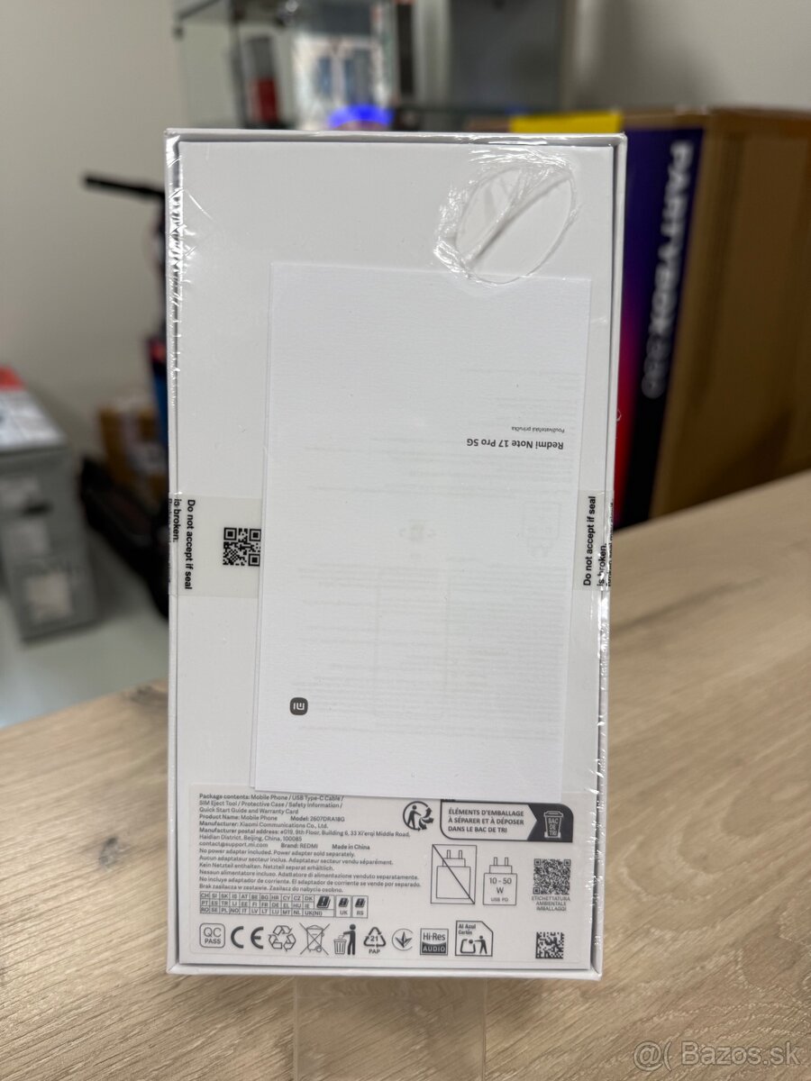 Predám Xiaomi Redmi Note 17 Pro 5G nový - 2