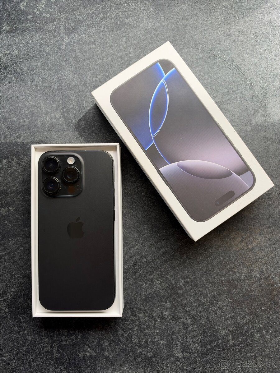 iPhone 16Pro 128GB black titanium - 2