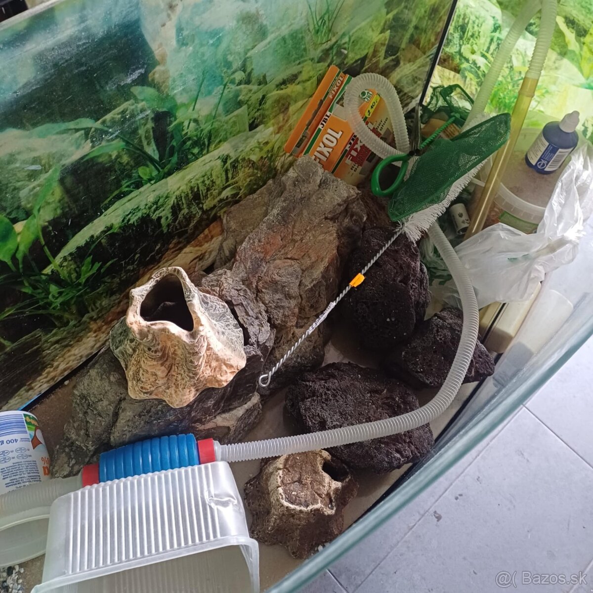 Predám komplet akvárium - 2