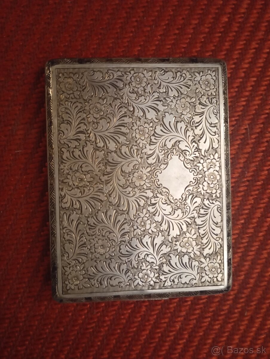 Predám striebornú tabatierku - 2