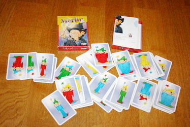 Postrehové karty Merlin - 2