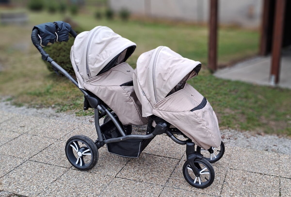 Surodenecky dvoj- kocik Bebetto 42 3v1 - 2