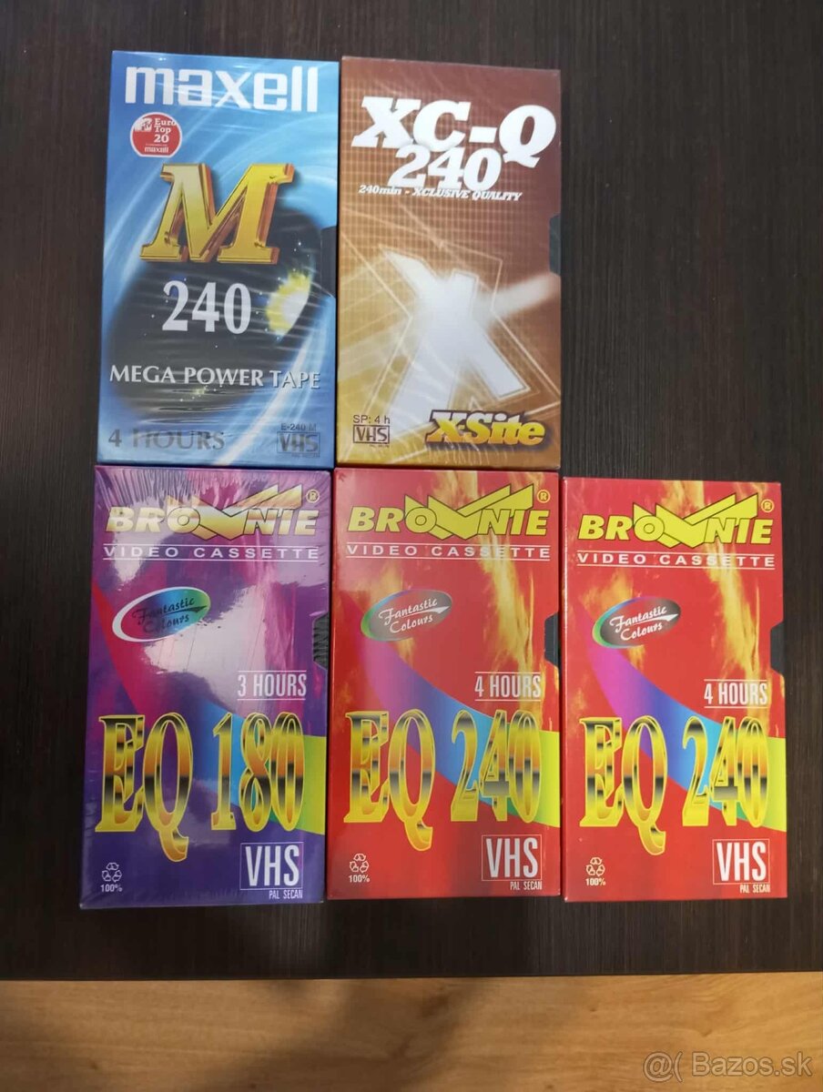VHS kazety - 2