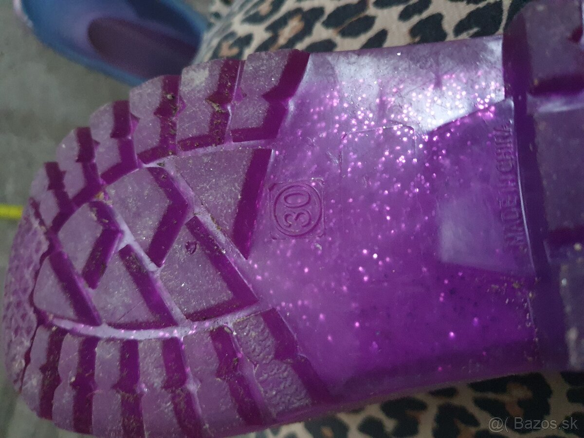 Svetielkujúce Gumáky veľkosť 30 - 2