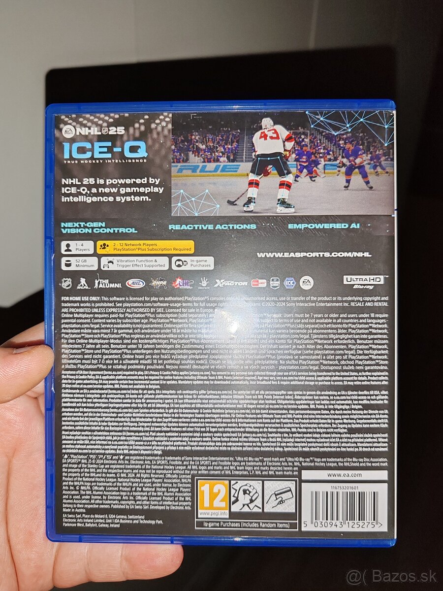 NHL 25 na ps5 - 2