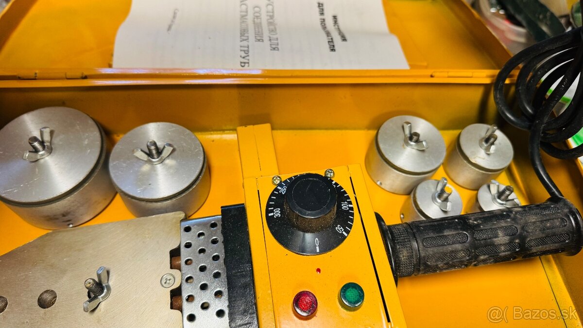 Zváračka plastových rúr - 2