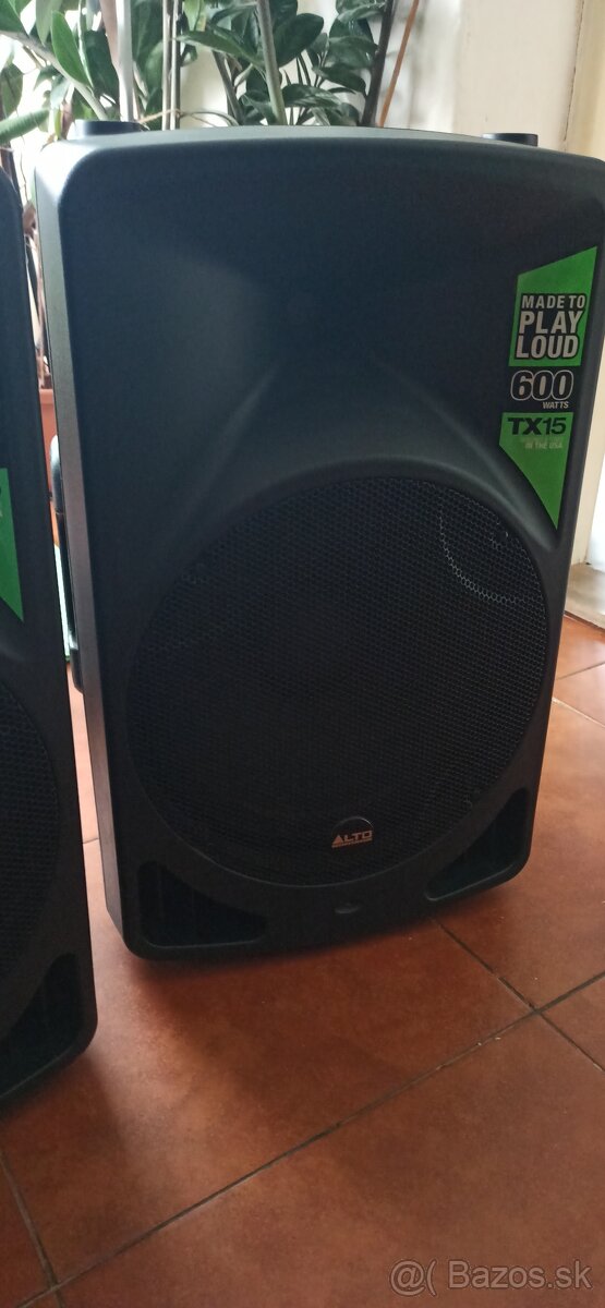 Alto tx15 aktívne 600w reproduktory - 2