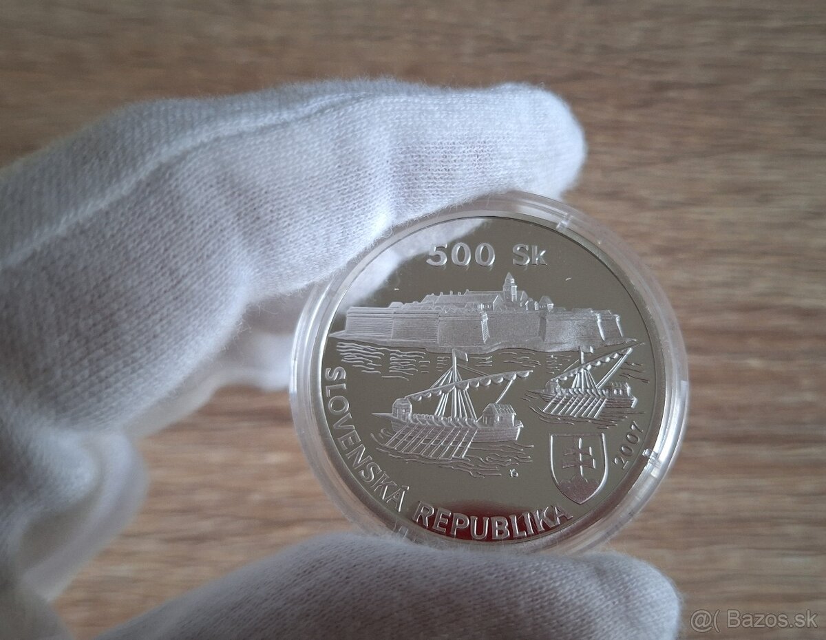 500 sk 2007 Pevnosť Komarno Proof - 2