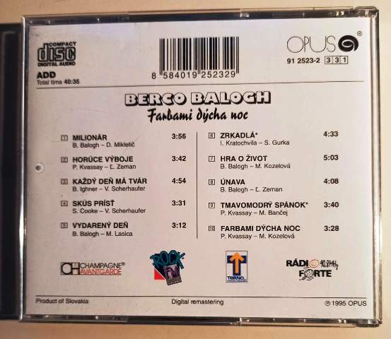 Zberatelské CD Albumy - Sk, Cz - 2