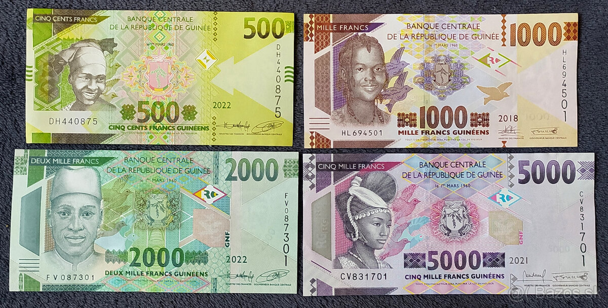 Bankovky svet UNC 1 - 2