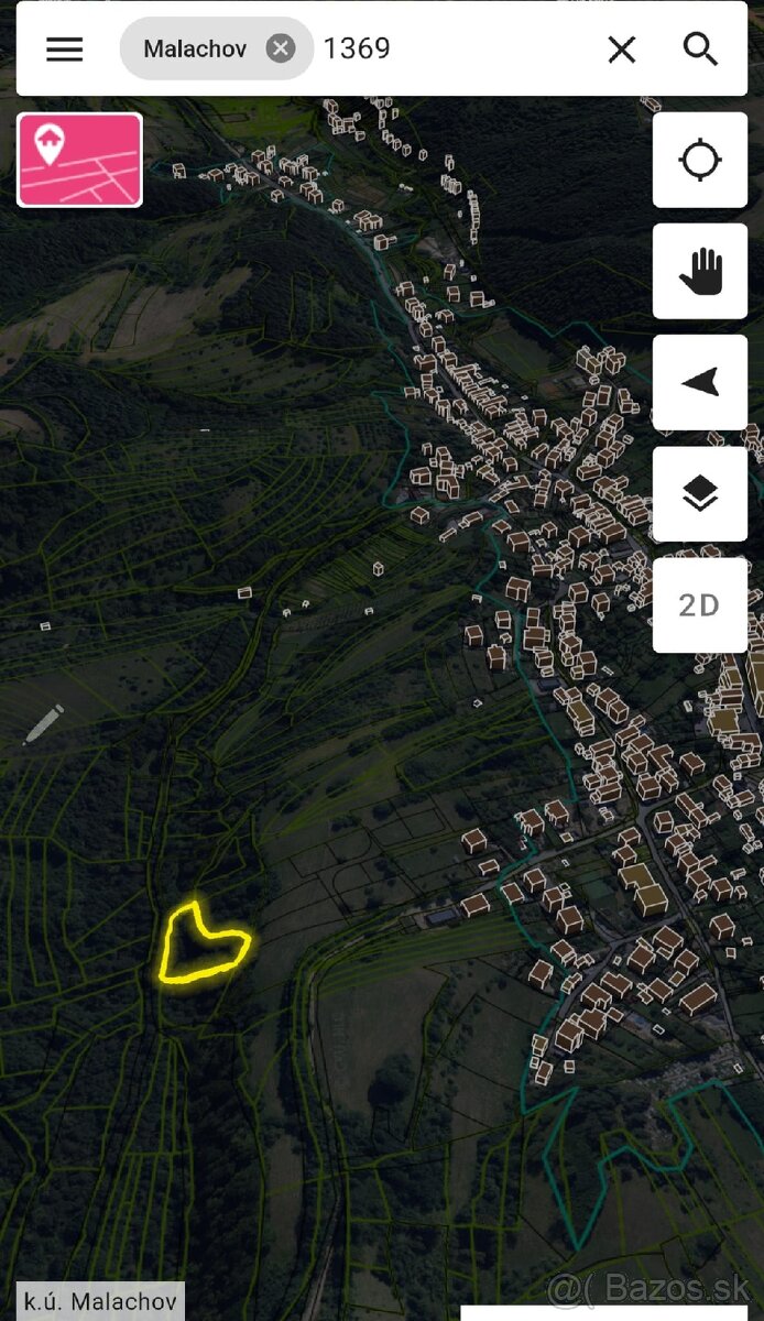 Pozemok Malachov - 2