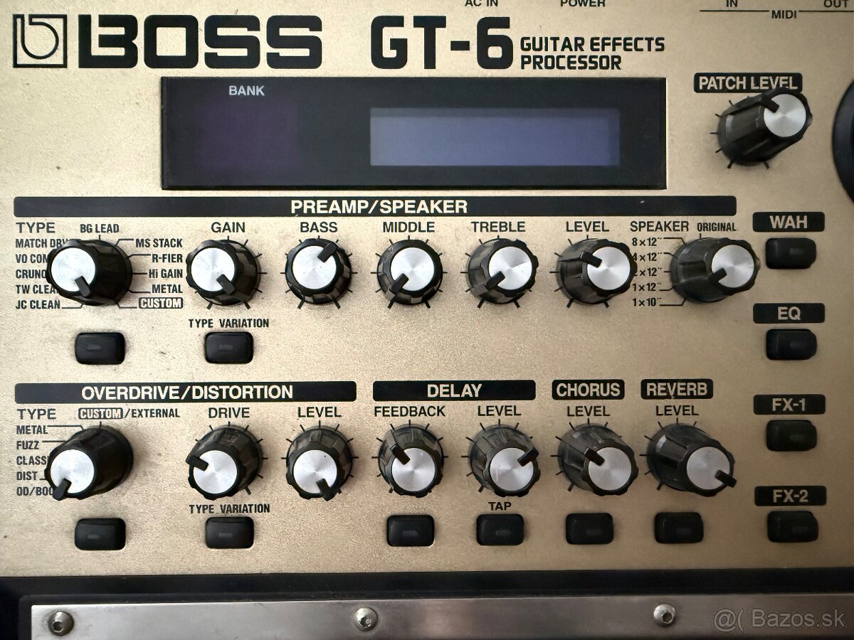 Multiefekt Boss GT-6 - 2
