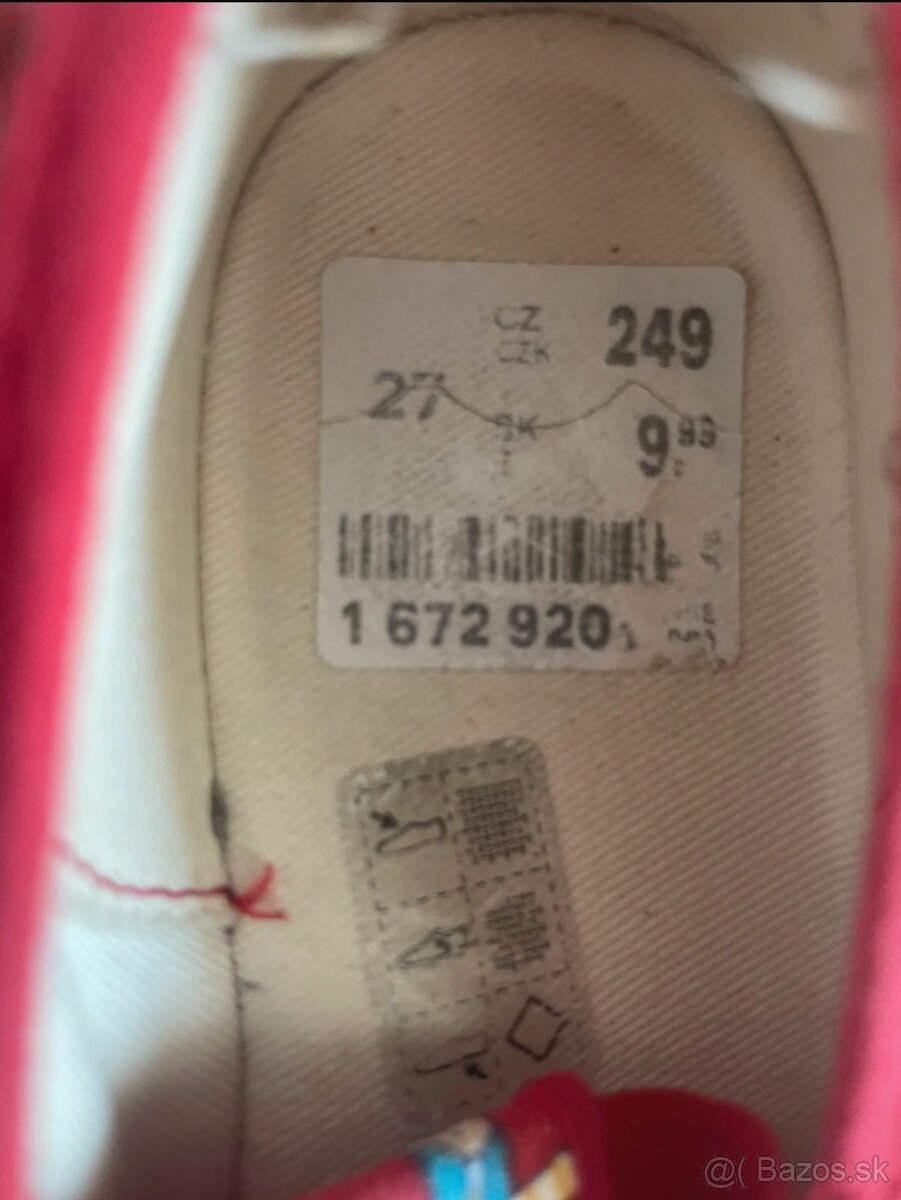 Detské papučky 27 Deichmann - 2