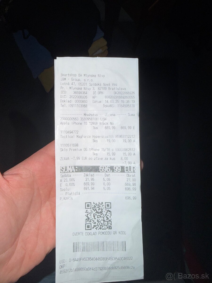 Iphone 15 256GB - 2