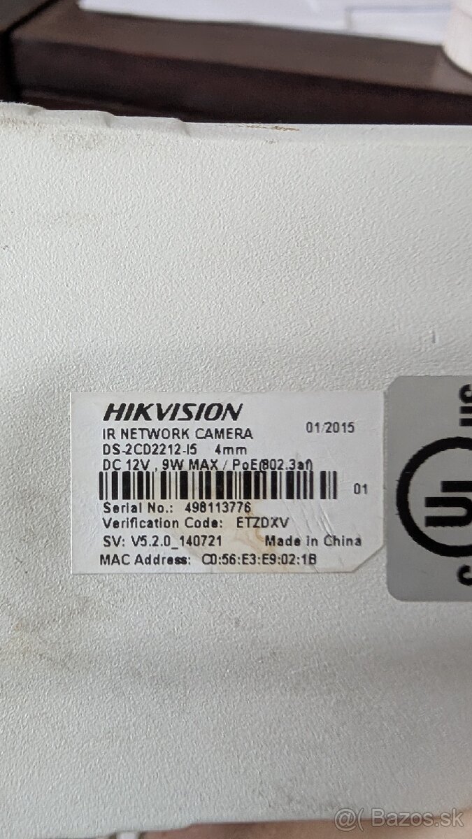 Hikvision DS-2CD2212-I5 3ks - 2