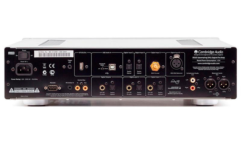 Cambridge Audio Azur 851C - CD přehrávač/DAC a dig.předzes. - 2
