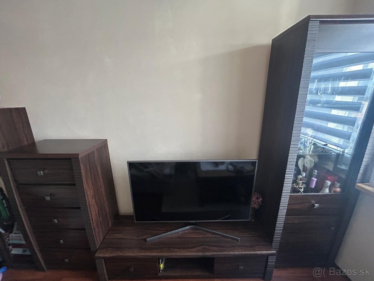 Obývacia stena so stolíkom (masiv) - 2