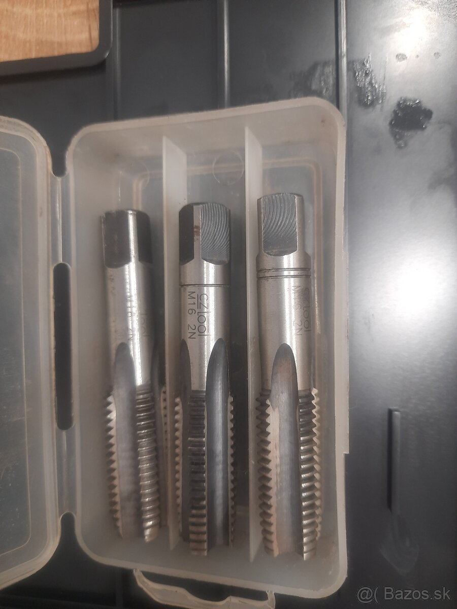 závitníky 3ks sada M20 2N, M16 2N CZ Tool - 2