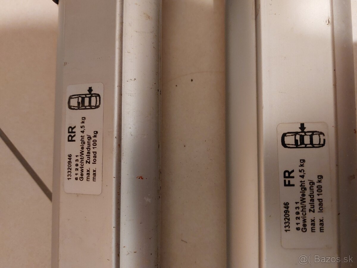 Predám priečne nosiče Opel Zafira - 2