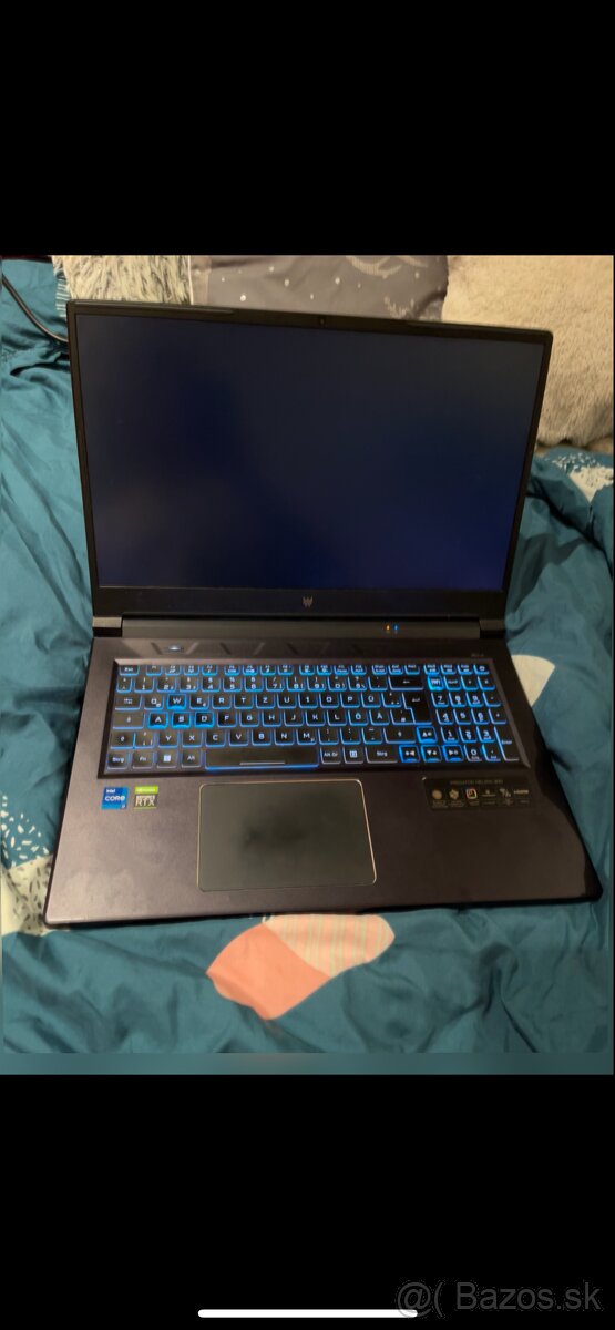 herný notebook Acer predator Helios 300 s RTX3070, - 2