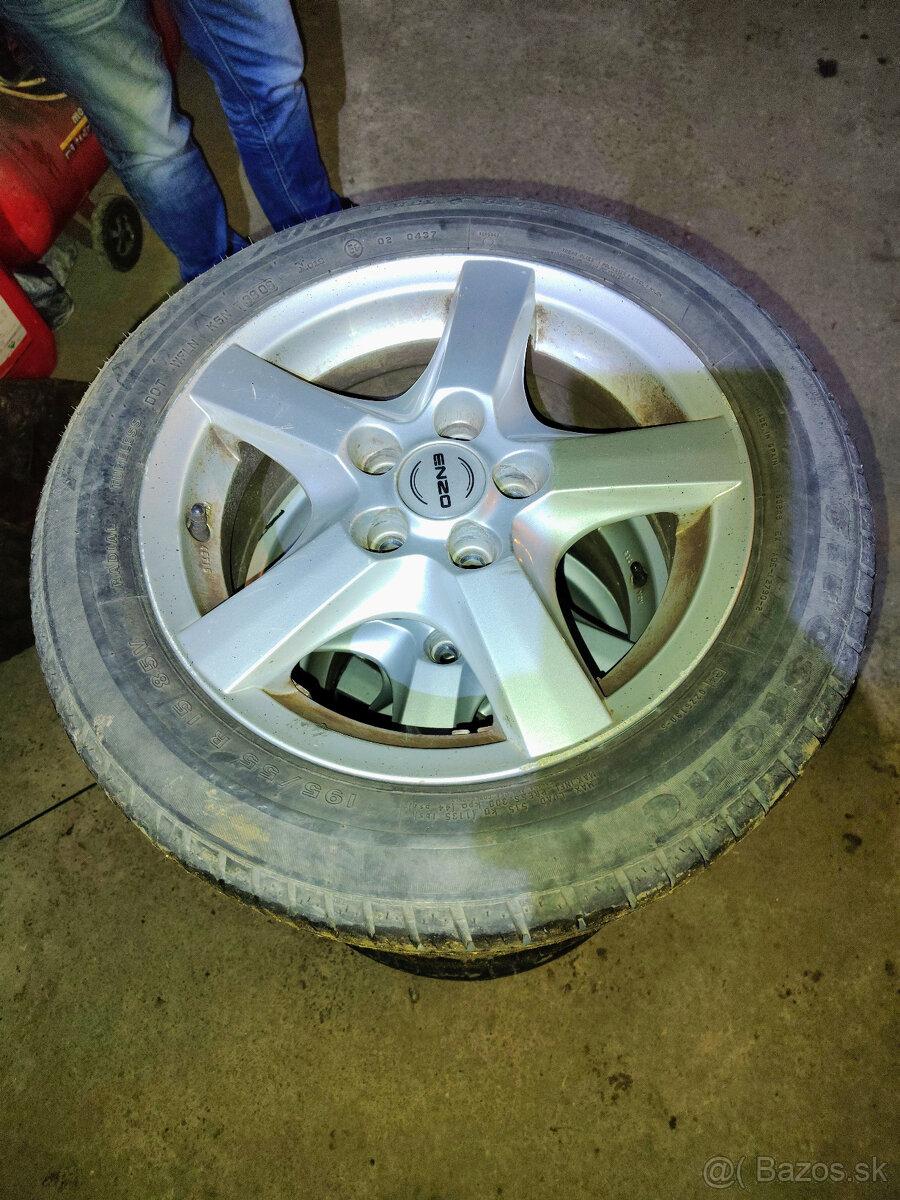 hliníkové disky 15" 5x100 et 40 - 2