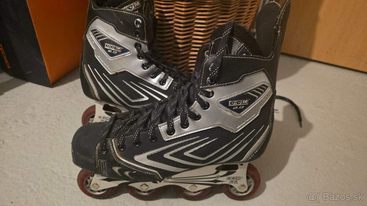 Predám CCM inline hokejové korčule - 2