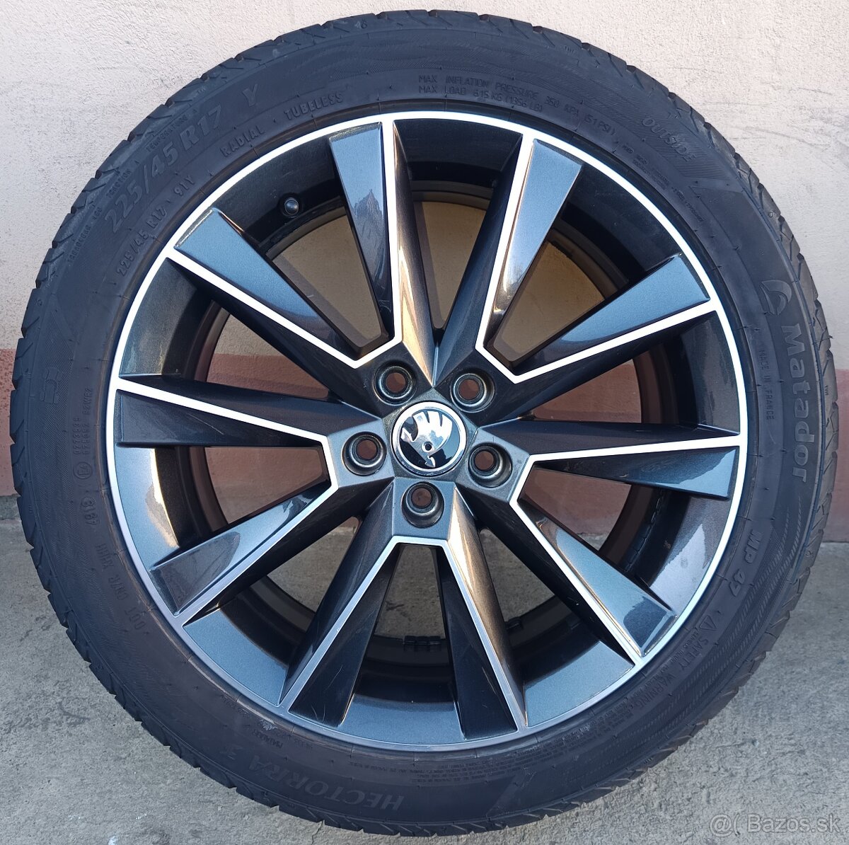 Alu disky Škoda R17 5x100 - 2