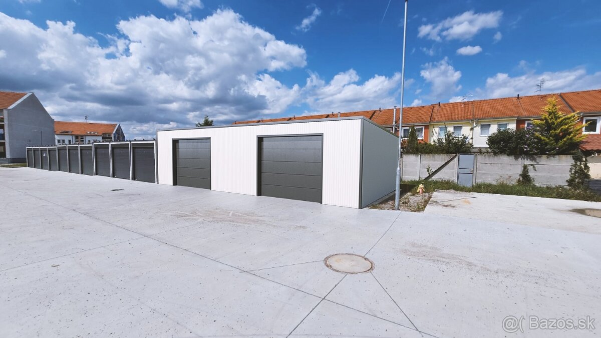 HOLÍČ: 🚗 VEĽKOMETRÁŽNA MULTIFUNKČNÁ GARÁŽ - 2