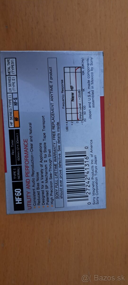 Kazeta mc Sony,originál zabalená a ine značky - 2
