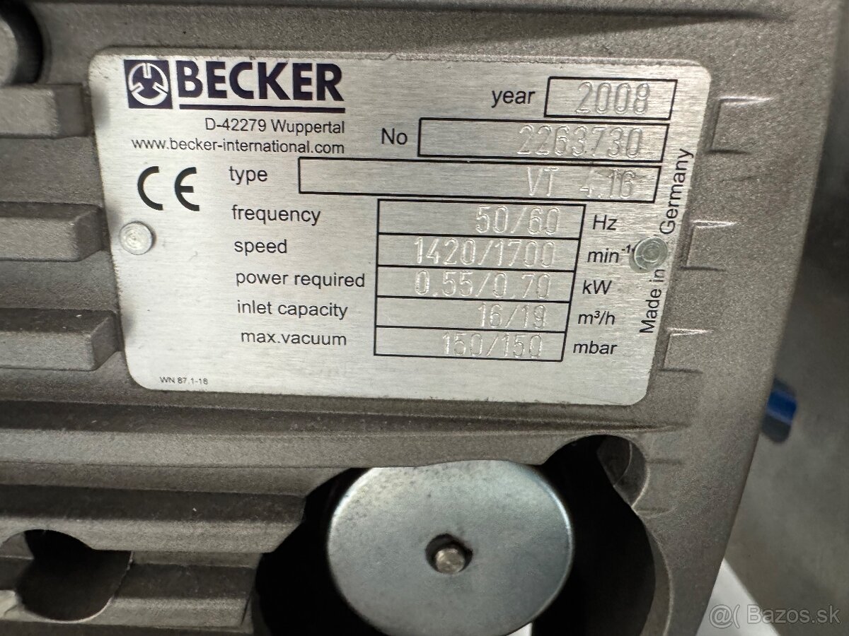 Vákuová pumpa BECKER VT 4.16 - 2