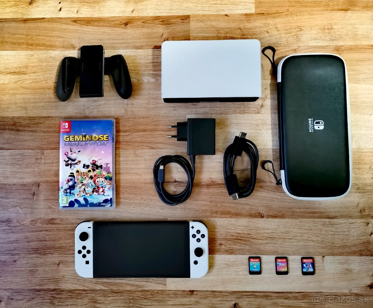 Nintendo Switch Oled (4 Hry v cene) - 2