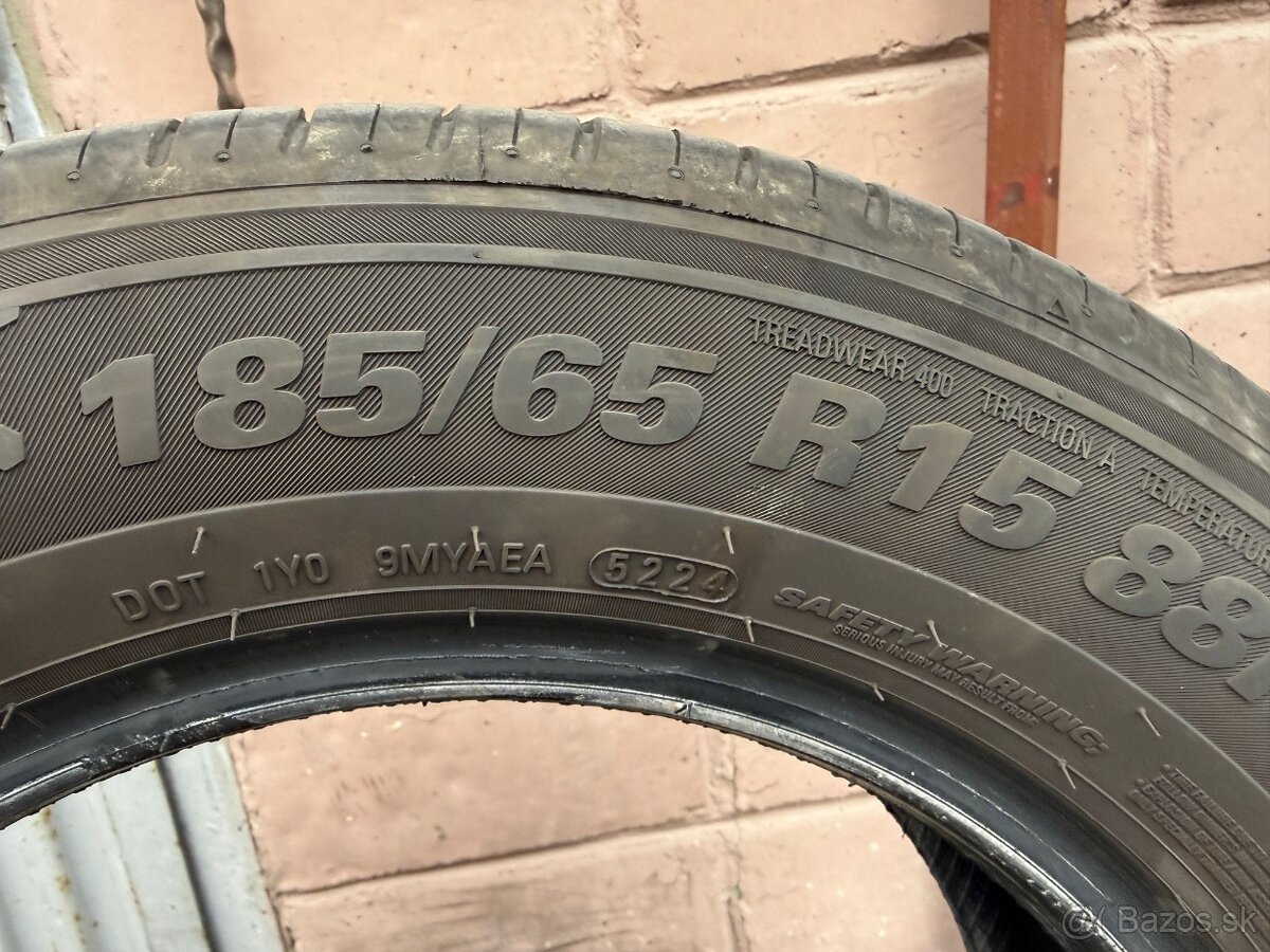 Letne pneumatiky KUMHO 185/65 R15 - 2