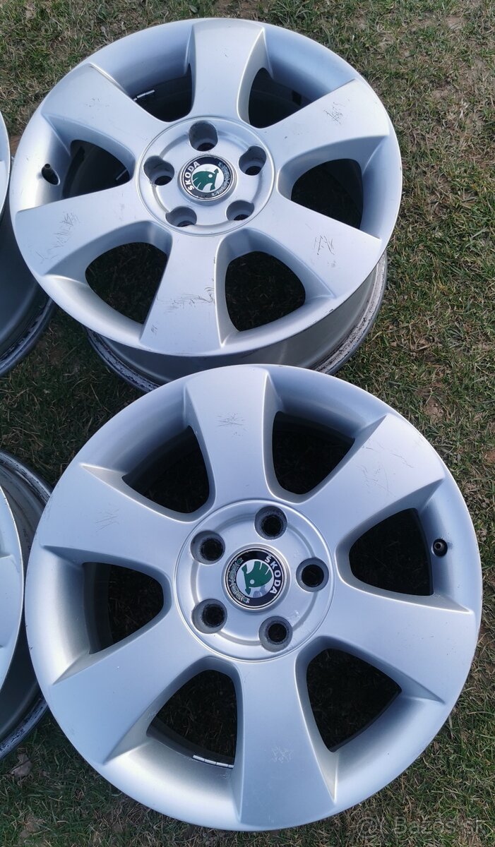 5x112 r16 elektrony skoda original - 2