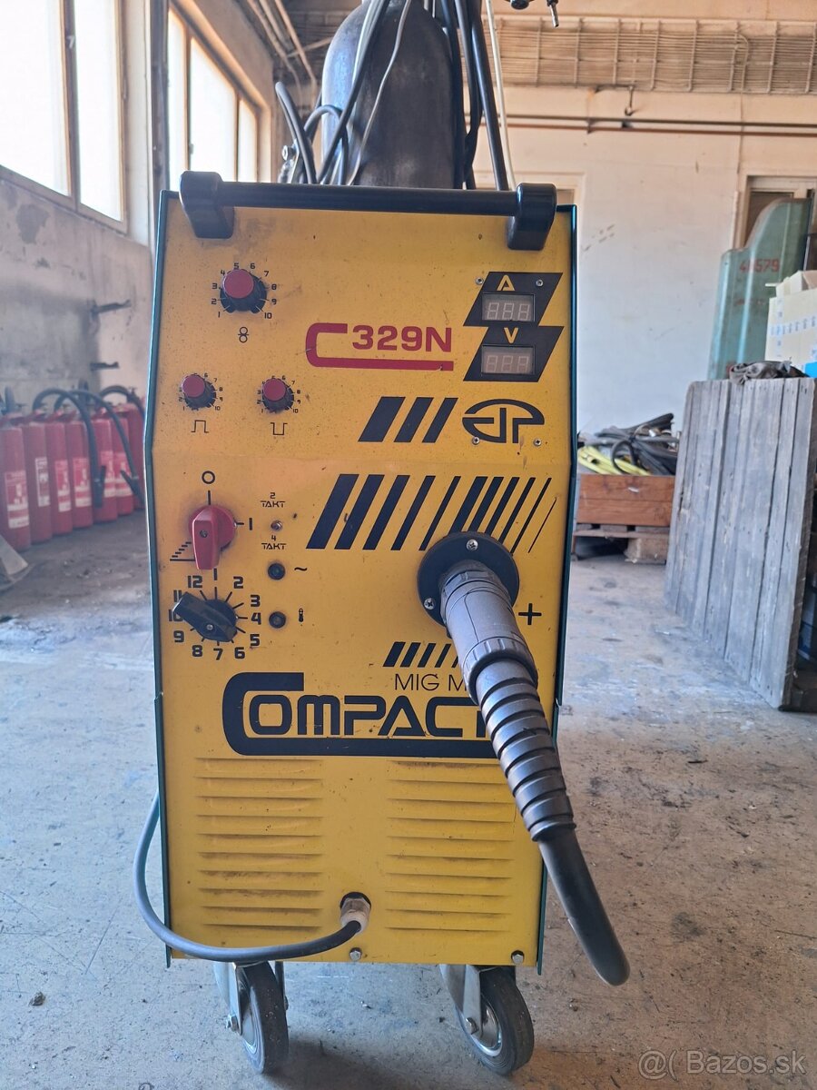 Zváračka MIG/MAG Compact C329N + fľaša na plyn + 3m horák. - 2