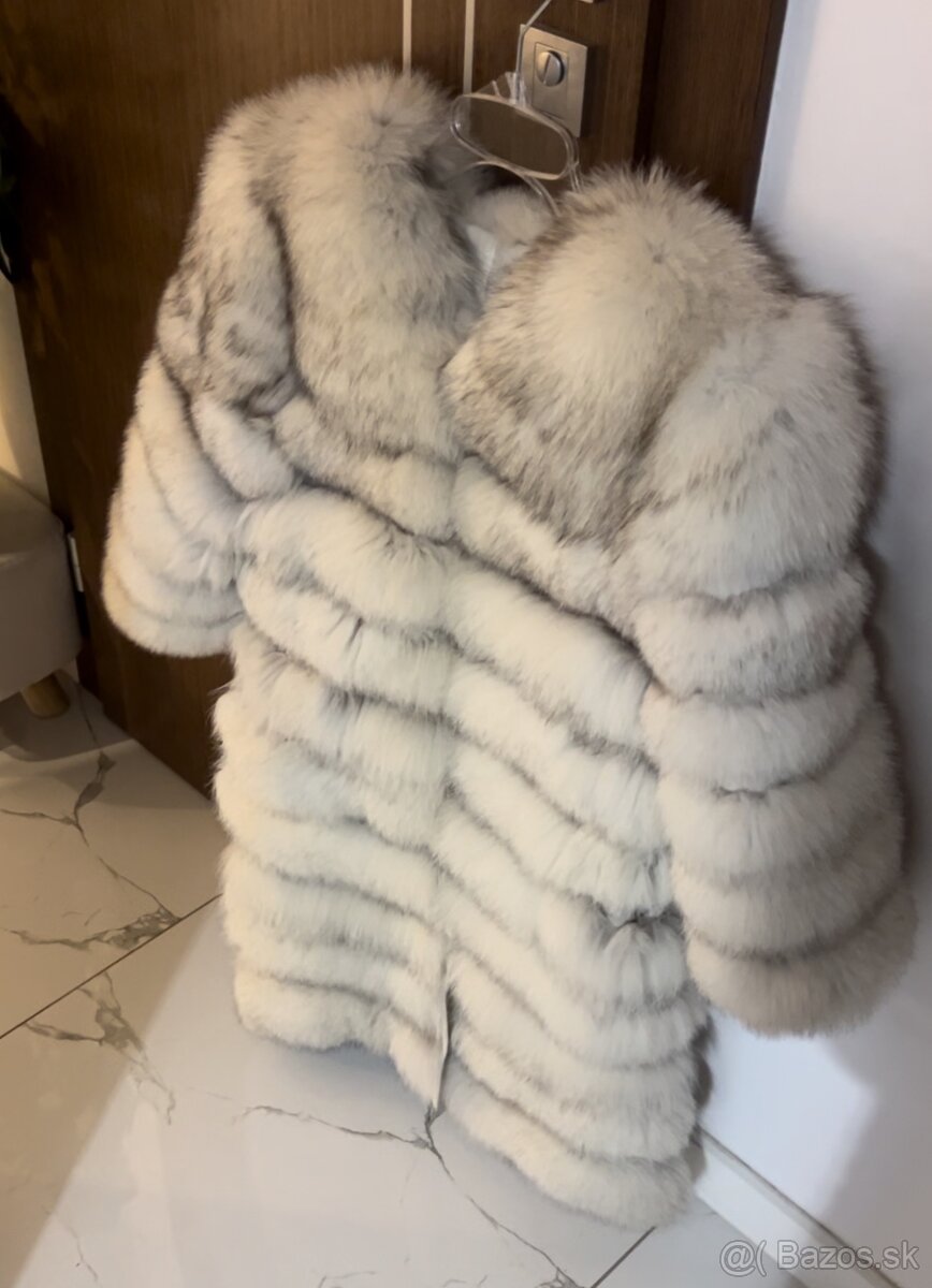 Nadherny kožuch z polarnej líšky - 2