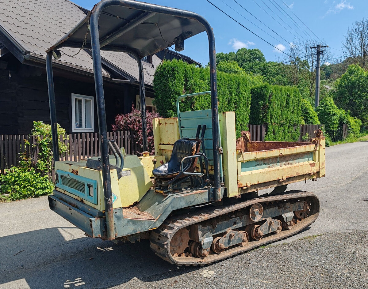 pásový dumper / dampr yanmar C30R, 185 000kč + DPH - 2