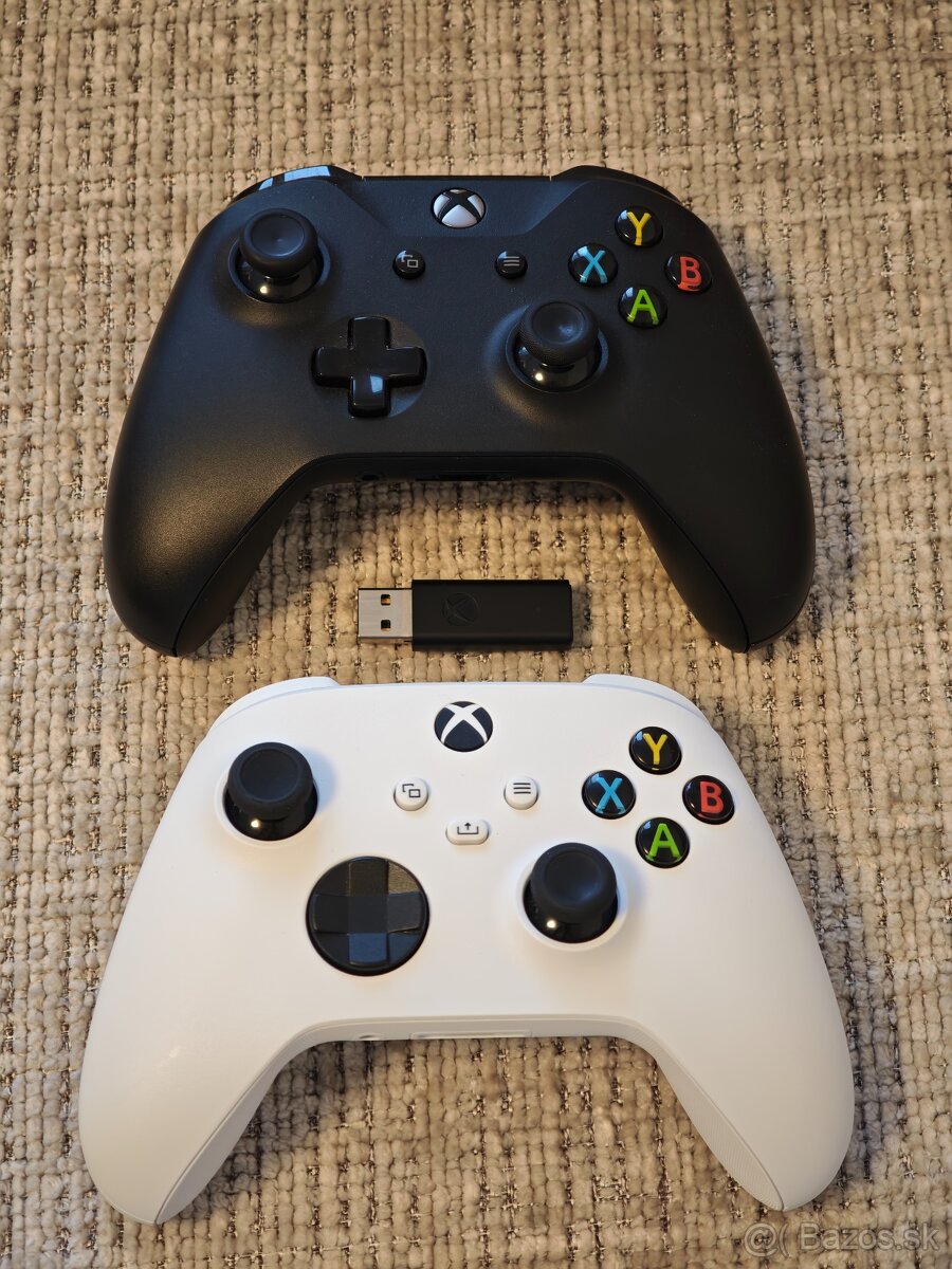 SET: 2x Xbox Wireless Controller + Adapter for Windows - 2