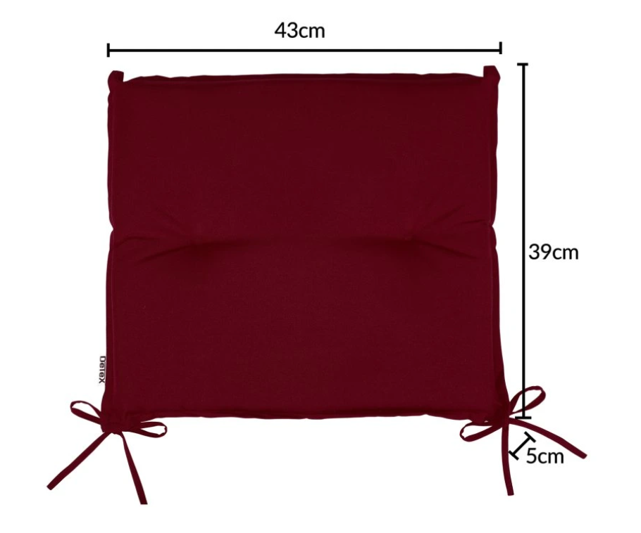 6 x poduška 43 x 39 x 5 cm krémová červená zelená sivá - 2