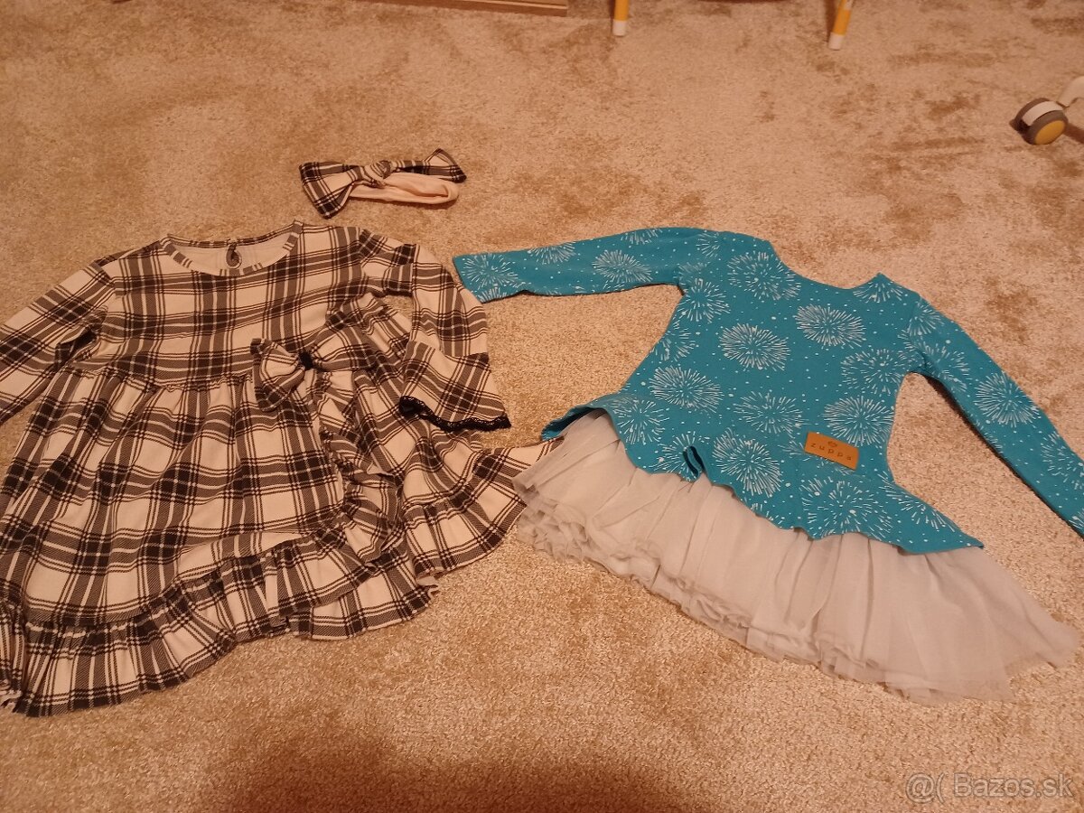 Krásne šaty 2-3 roky - 2