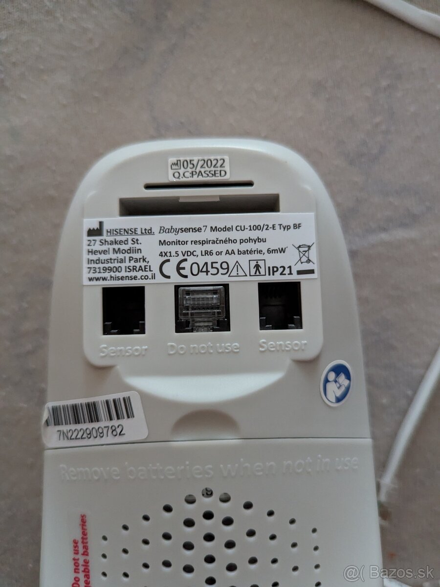 Predám monitor dychu baby Sence 7 - 2