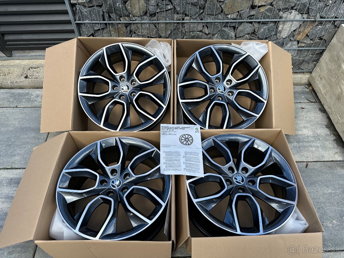 ✅ 5x112 r19 Manaslu cistonove disky octavia 4 - 2