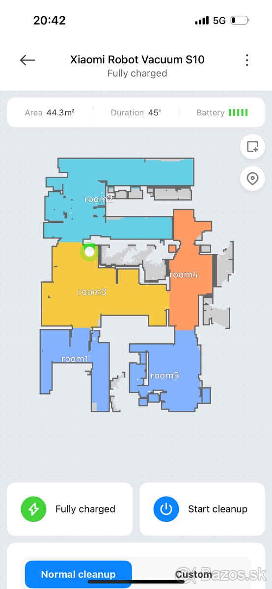 Roboticky vysávač Xiaomi - 2