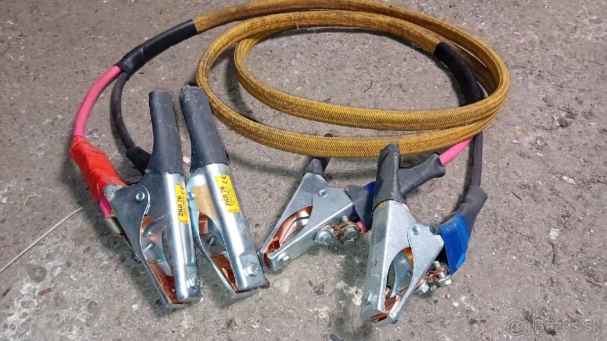 Predám mocné štartovacie káble - 2