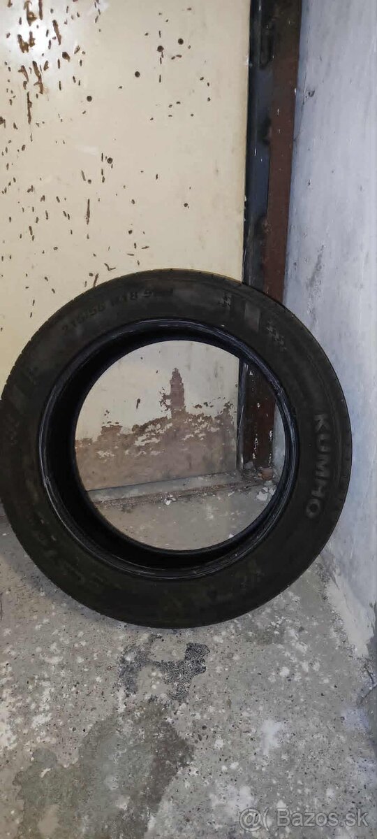 Pneumatiky letné KUMHO 215/55 R18 - 2