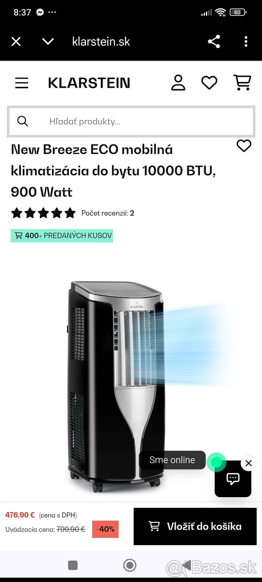 Predám mobilnú klimatizáciu - 2